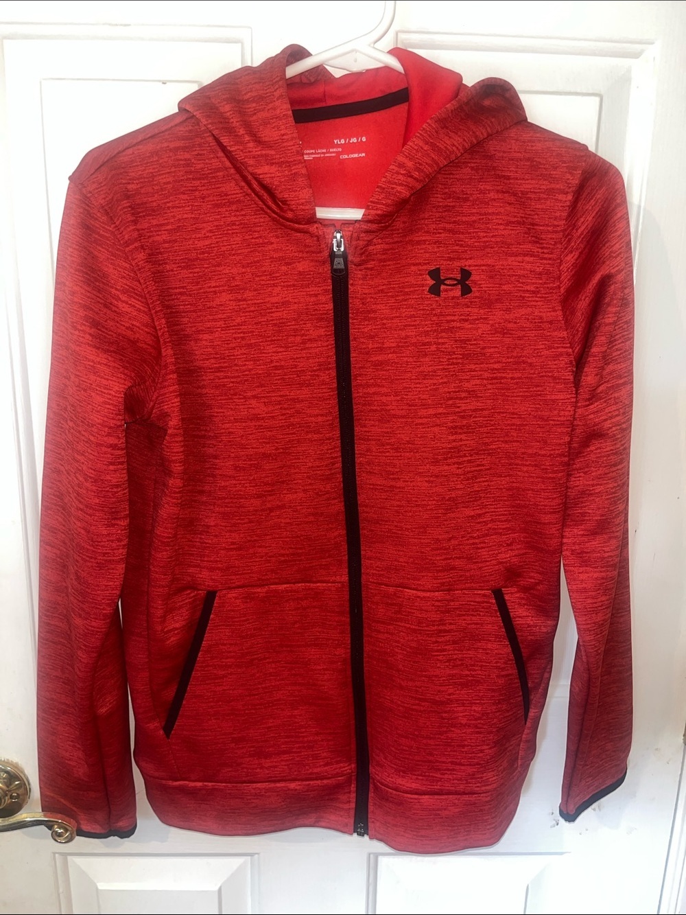 Under Armour Boys ColdGear Full Zip Hoodie – YLG / Large – NWT